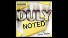 DULY NOTED Blue by Danny Weiser - Merchant of Magic