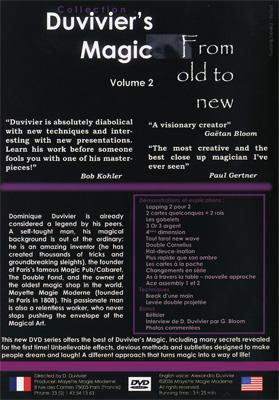 Duvivier's Magic #2: From Old to New by Dominique Duvivier - DVD - Merchant of Magic