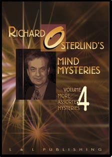 Mind Mysteries Vol. 4 (More Assort. Myst.) by Richard Osterlind video - INSTANT DOWNLOAD - Merchant of Magic Magic Shop