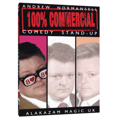 100 percent Commercial Volume 1 - Comedy Stand Up by Andrew Normansell - INSTANT DOWNLOAD