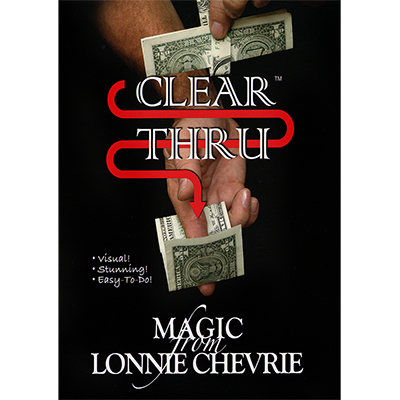 Clean Thru - Clear Thru by Lonnie Chevrie and Kozmo Magic - INSTANT DOWNLOAD