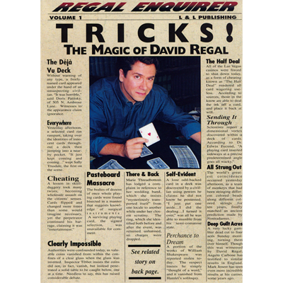 David Regal- #1 video - INSTANT DOWNLOAD - Merchant of Magic Magic Shop