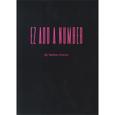 EZ Add A Number by Nathan Kranzo - INSTANT DOWNLOAD