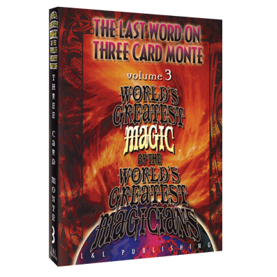 The Last Word on Three Card Monte Vol. 3 (World's Greatest Magic) by L&L Publishing video - INSTANT DOWNLOAD - Merchant of Magic Magic Shop