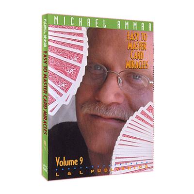 Easy to Master Card Miracles Volume 9 by Michael Ammar video - INSTANT DOWNLOAD - Merchant of Magic Magic Shop