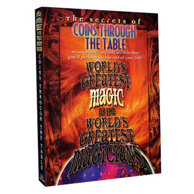 Coins Through Table - Worlds Greatest Magic - INSTANT DOWNLOAD - Merchant of Magic Magic Shop