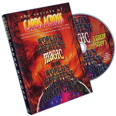 World's Greatest Magic: Cards Across - DVD - Merchant of Magic Magic Shop