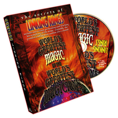 World's Greatest Magic:  Linking Rings by L&L Publishing - DVD - Merchant of Magic Magic Shop