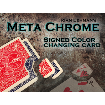 Meta-Chrome by Rian Lehman - - INSTANT DOWNLOAD