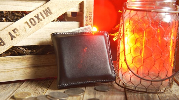 Easy Money Black Wallet (Gimmick and Online Instructions) by Spencer Kennard - Trick - Merchant of Magic
