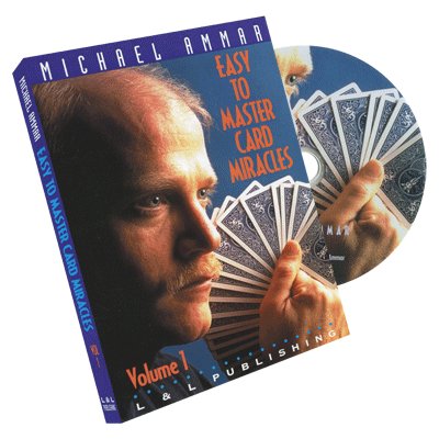 Easy to Master Card Miracles Volume 1 by Michael Ammar - DVD - Merchant of Magic