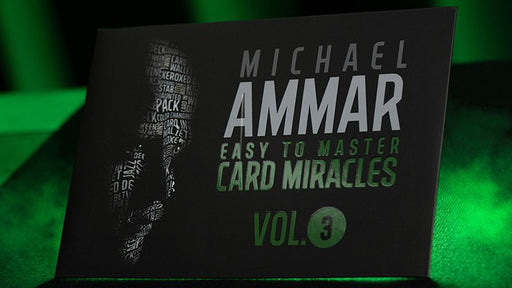 Easy to Master Card Miracles Volume 3 by Michael Ammar - Merchant of Magic