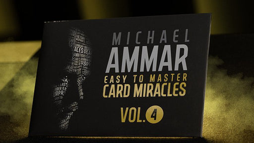 Easy to Master Card Miracles Volume 4 by Michael Ammar - Merchant of Magic
