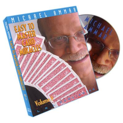 Easy To Master Card Miracles Volume 8 by Michael Ammar - DVD - Merchant of Magic