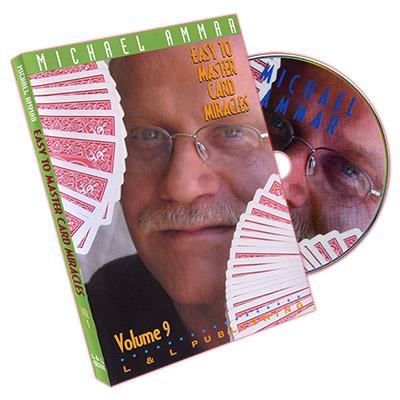 Easy to Master Card Miracles Volume 9 by Michael Ammar - DVD - Merchant of Magic