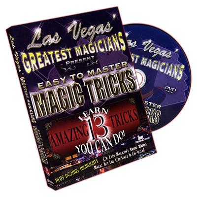 Easy to Master Magic Tricks by Las Vegas Greatest Magicians - DVD - Merchant of Magic