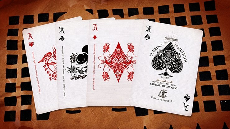 El Reino de Loas Muertos-Expert Edition Playing Cards - Merchant of Magic