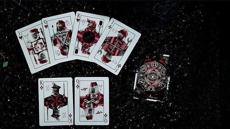 Elemental Master Red Edition Playing Cards by TCC - Merchant of Magic