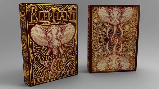 Elephant Playing Cards (Desert) - Merchant of Magic