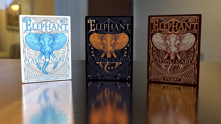 Elephant Playing Cards (Tundra) - Merchant of Magic