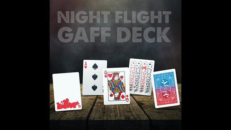 Elite Night Flight (Gaff) Playing Cards by Steve Dela - Merchant of Magic