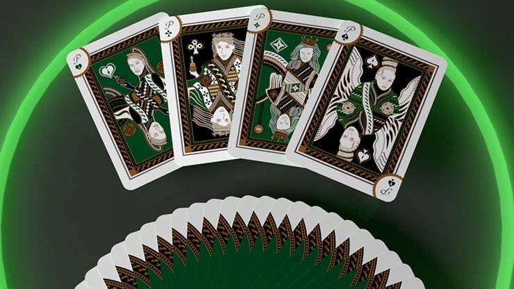 Emerald Princess Edition Playing Cards- Grandmasters - Merchant of Magic