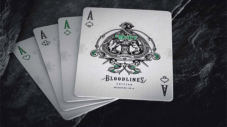 Empire Bloodlines (Emerald Green) Playing Cards - Merchant of Magic