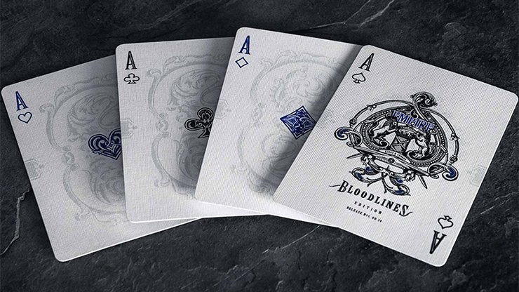 Empire Bloodlines (Royal Blue) Playing Cards - Merchant of Magic