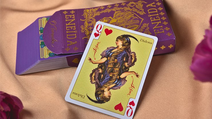 Eneida: Passion (Purple) Playing Cards - Merchant of Magic