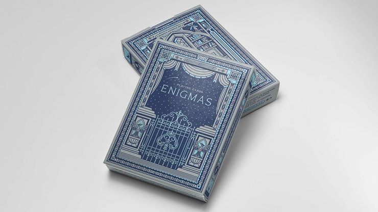 ENIGMAS Puzzle Hunt (Blue) Playing Cards - Merchant of Magic