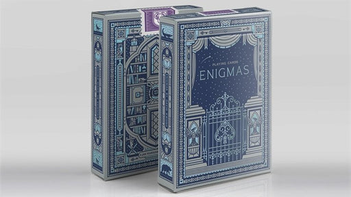 ENIGMAS Puzzle Hunt (Blue) Playing Cards - Merchant of Magic