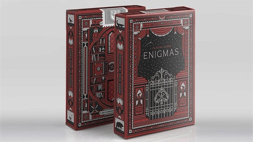 ENIGMAS Puzzle Hunt (RED) Playing Cards - Merchant of Magic