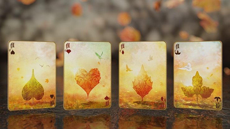 Entwined Vol.2 Fall Rose Playing Cards - Merchant of Magic