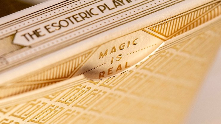 Esoteric Gold Edition Playing Cards - Merchant of Magic