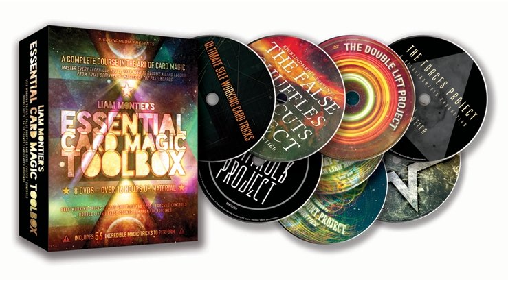 Essential Card Magic Toolbox (8 DVD set) - DVD - Merchant of Magic