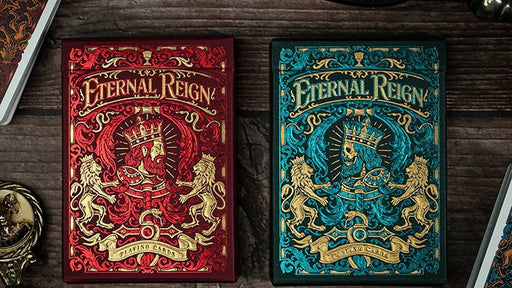 Eternal Reign (Sapphire Kingdom) Playing Cards by Riffle Shuffle - Merchant of Magic