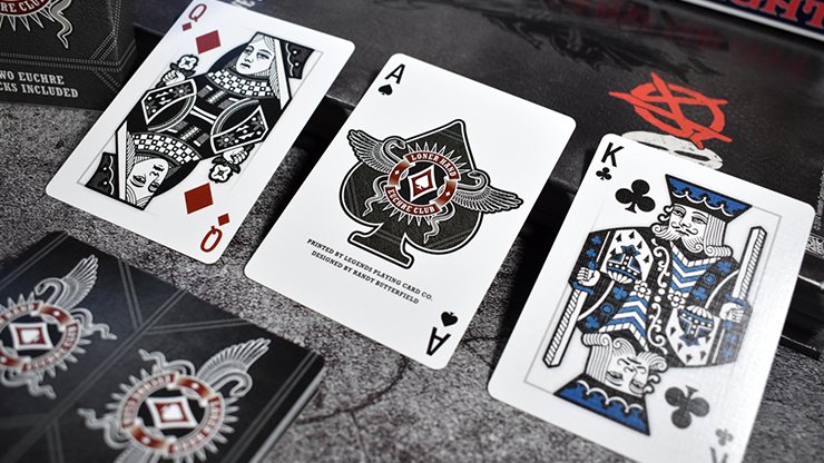 Euchre Loner Hand Playing Cards by Midnight Cards - Merchant of Magic