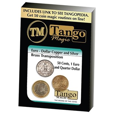 Euro-Dollar Silver/Copper/Brass Transposition (ED005) by Tango - Merchant of Magic