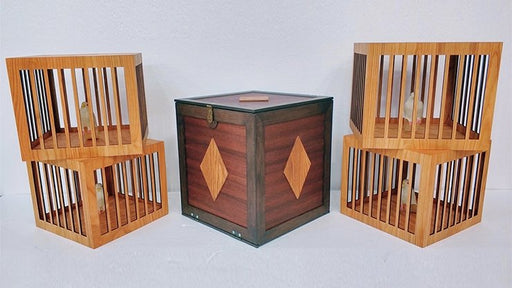 Everything to 4 Dove Cages (Wooden) by Tora Magic - Merchant of Magic