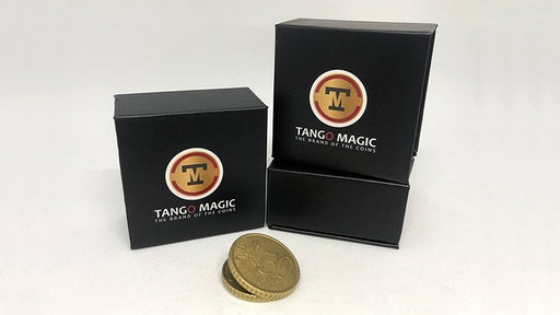 Expanded Shell Coin - 50 Cent Euro (Steel Back) by Tango Magic (E0005) - Merchant of Magic