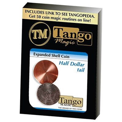 Expanded Shell Coin - Half Dollar (Tail) by Tango (D0002) - Merchant of Magic