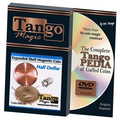 Expanded Shell Half Dollar Magnetic by Tango - Merchant of Magic
