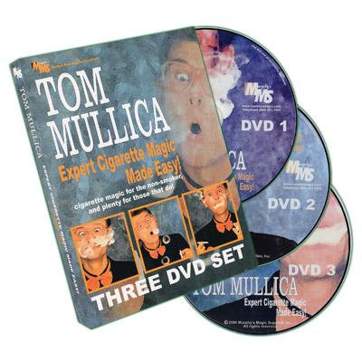 Expert Cigarette Magic Made Easy - 3 DVD Set - Tom Mullica - Merchant of Magic