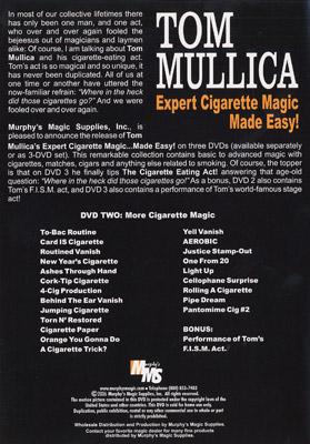 Expert Cigarette Magic Made Easy - Vol.2 by Tom Mullica - DVD - Merchant of Magic