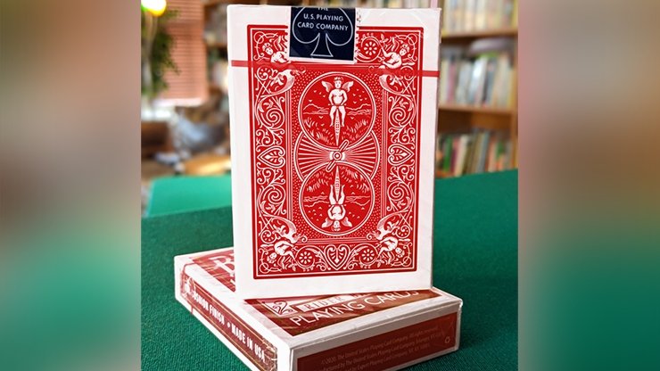 Experts Thin Crushed Rider Back Back (Red) Playing Cards - Merchant of Magic