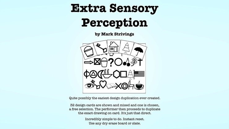 Extra Sensory Perception by Mark Strivings - Merchant of Magic