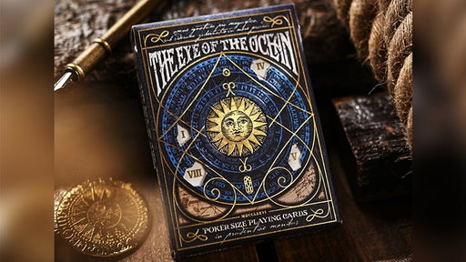 Eye of the Ocean Solis (Blue) Playing Cards - Merchant of Magic