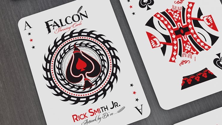 Falcon Razors Throwing Cards by Rick Smith Jr and Devo - Merchant of Magic