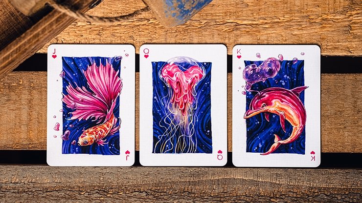 False Anchors V4 (Deep Sea) Playing Cards by Ryan Schlutz - Merchant of Magic