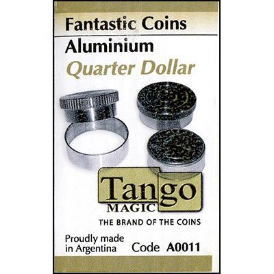 Fantasic Coins Quarter Dollar Aluminum (A0011) (Made with Real Coins) by Tango - Merchant of Magic